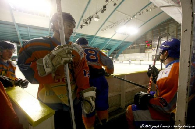 Photo hockey match Clermont-Ferrand - Courchevel-Méribel-Pralognan le 05/01/2013