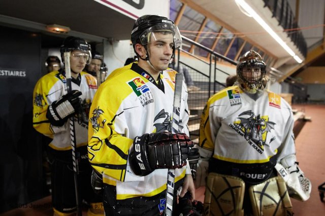 Photo hockey match Valence - Rouen II le 05/01/2013