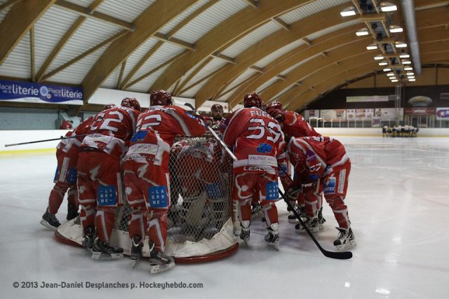 Photo hockey match Valence - Rouen II le 05/01/2013