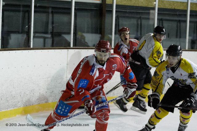 Photo hockey match Valence - Rouen II le 05/01/2013