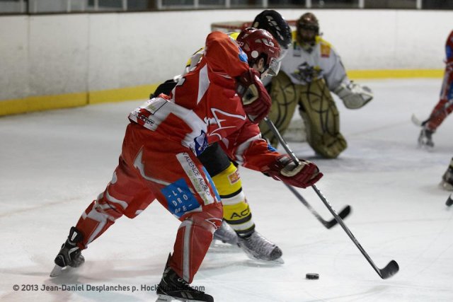 Photo hockey match Valence - Rouen II le 05/01/2013