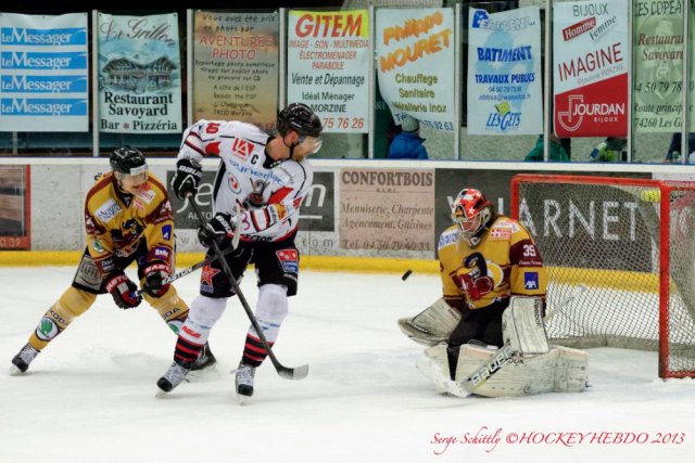 Photo hockey match Morzine-Avoriaz - Mulhouse le 05/01/2013
