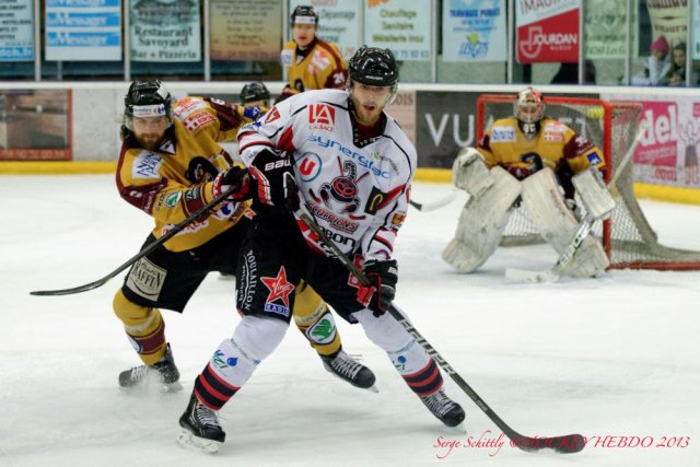 Photo hockey match Morzine-Avoriaz - Mulhouse le 05/01/2013