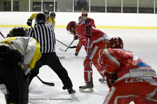 Photo hockey match Valence - Rouen II le 05/01/2013