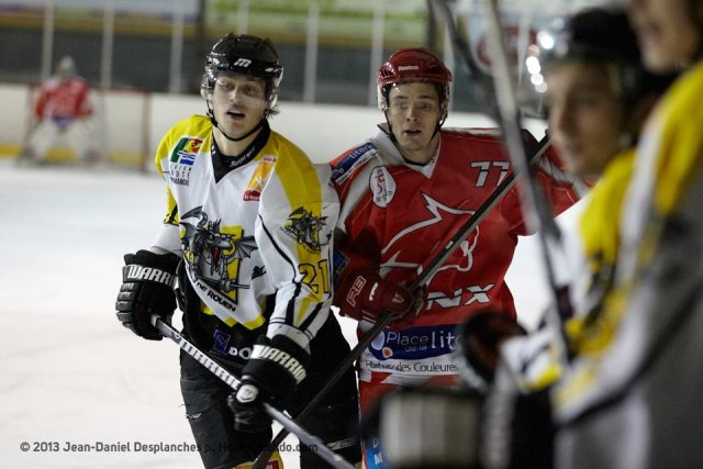 Photo hockey match Valence - Rouen II le 05/01/2013