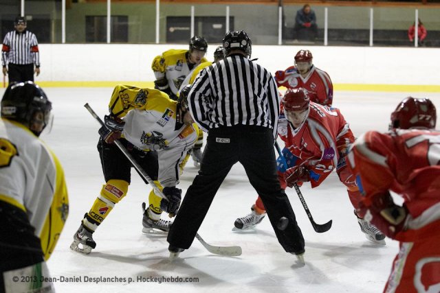 Photo hockey match Valence - Rouen II le 05/01/2013