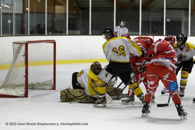 Photo hockey match Valence - Rouen II le 05/01/2013