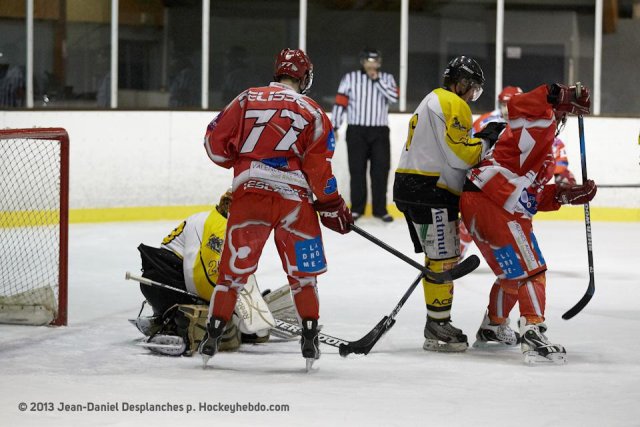 Photo hockey match Valence - Rouen II le 05/01/2013