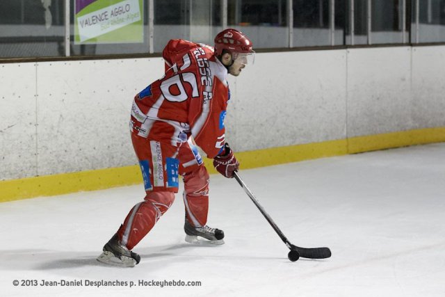 Photo hockey match Valence - Rouen II le 05/01/2013
