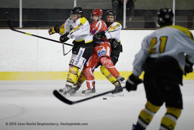 Photo hockey match Valence - Rouen II le 05/01/2013
