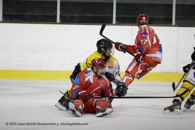 Photo hockey match Valence - Rouen II le 05/01/2013