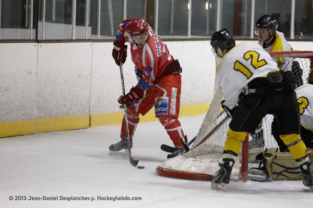 Photo hockey match Valence - Rouen II le 05/01/2013