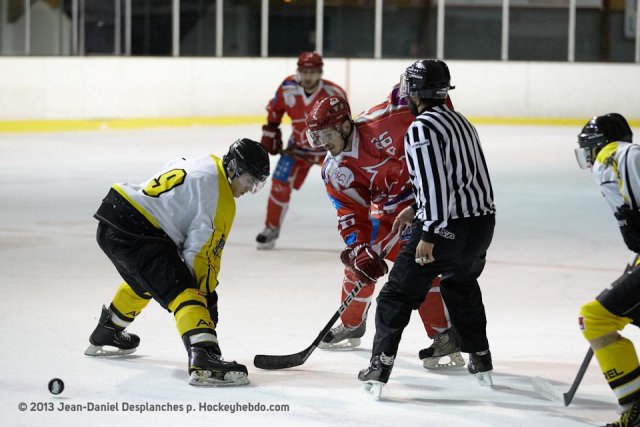 Photo hockey match Valence - Rouen II le 05/01/2013