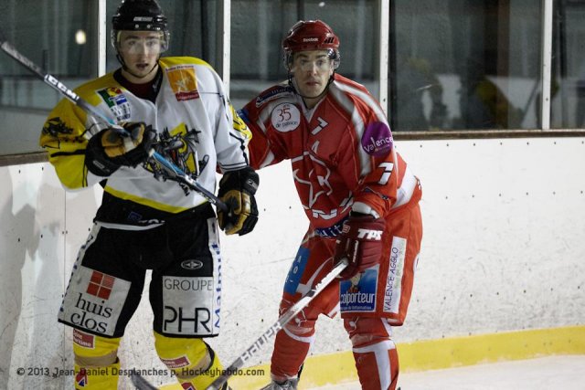 Photo hockey match Valence - Rouen II le 05/01/2013