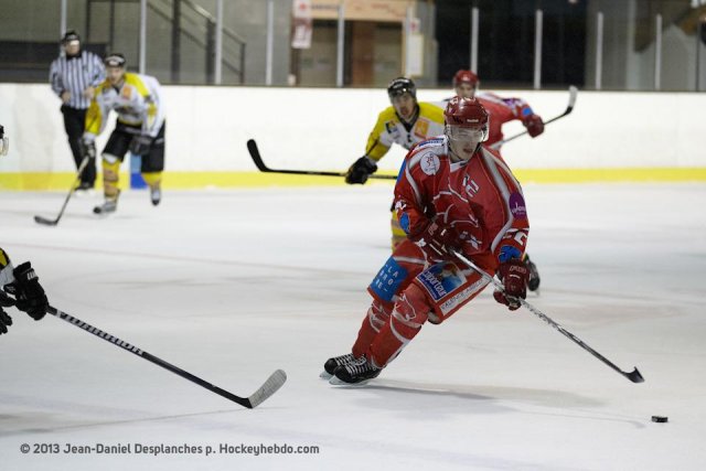 Photo hockey match Valence - Rouen II le 05/01/2013