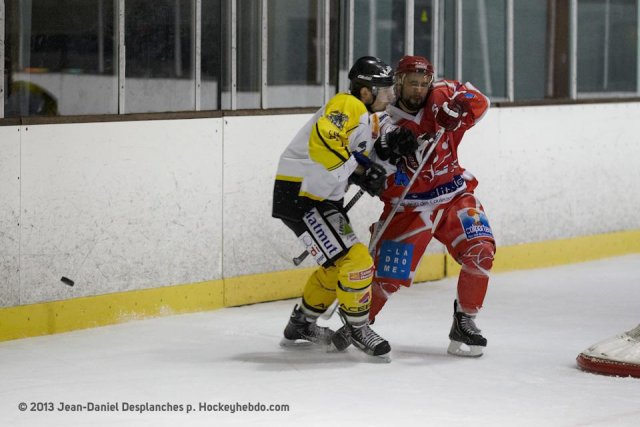 Photo hockey match Valence - Rouen II le 05/01/2013