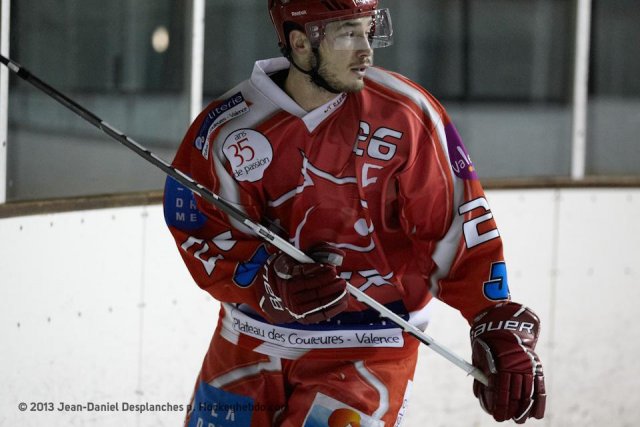 Photo hockey match Valence - Rouen II le 05/01/2013
