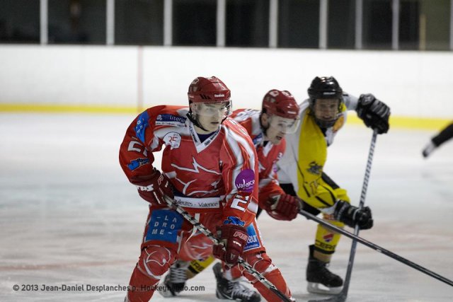 Photo hockey match Valence - Rouen II le 05/01/2013