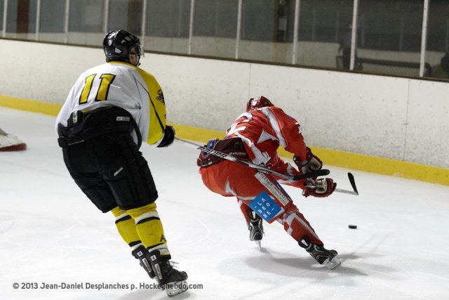 Photo hockey match Valence - Rouen II le 05/01/2013