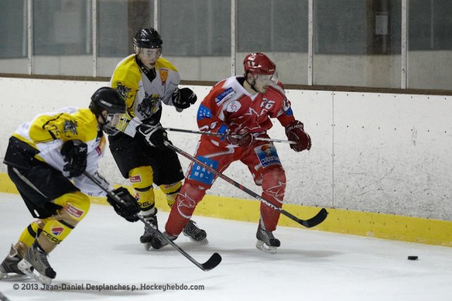 Photo hockey match Valence - Rouen II le 05/01/2013