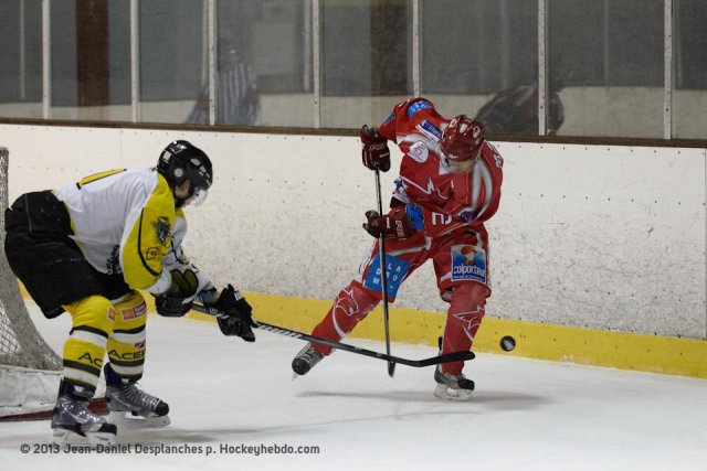 Photo hockey match Valence - Rouen II le 05/01/2013