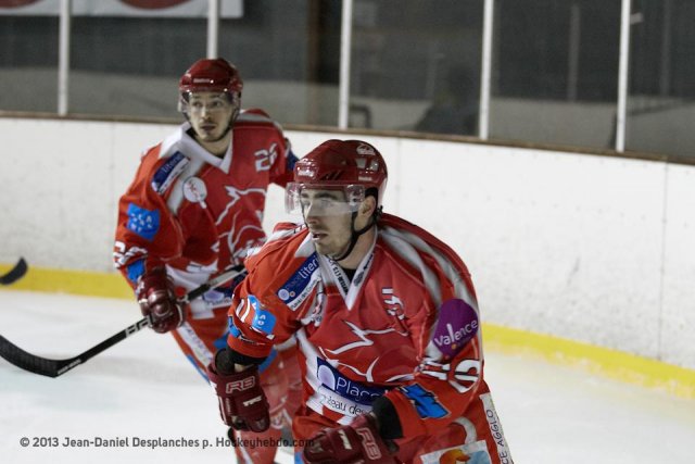 Photo hockey match Valence - Rouen II le 05/01/2013