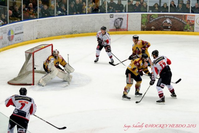 Photo hockey match Morzine-Avoriaz - Mulhouse le 05/01/2013