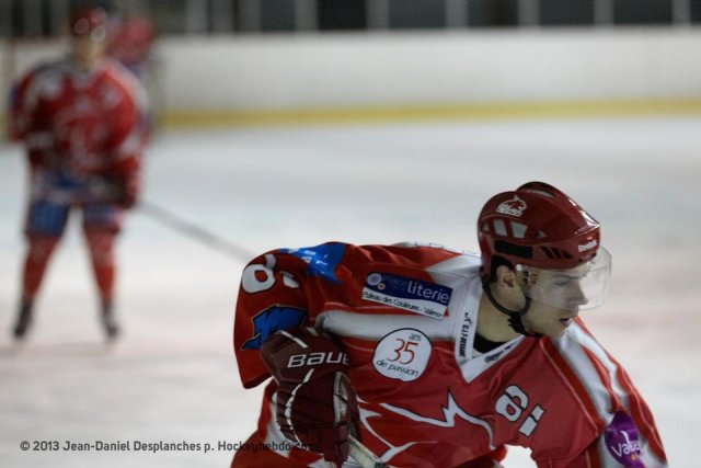 Photo hockey match Valence - Rouen II le 05/01/2013