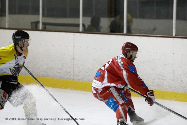 Photo hockey match Valence - Rouen II le 05/01/2013