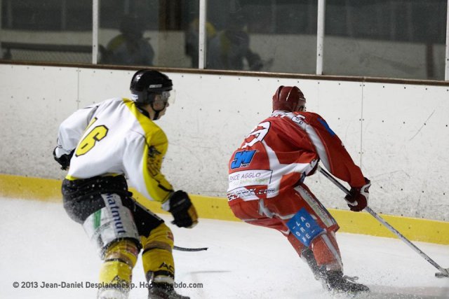 Photo hockey match Valence - Rouen II le 05/01/2013