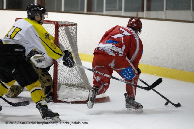 Photo hockey match Valence - Rouen II le 05/01/2013