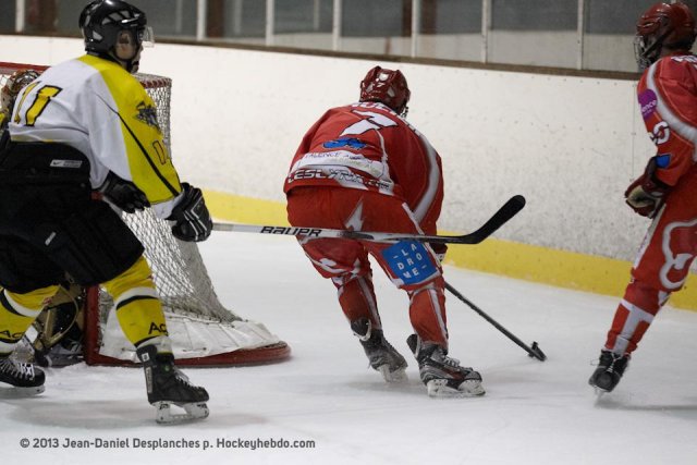 Photo hockey match Valence - Rouen II le 05/01/2013