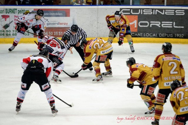 Photo hockey match Morzine-Avoriaz - Mulhouse le 05/01/2013