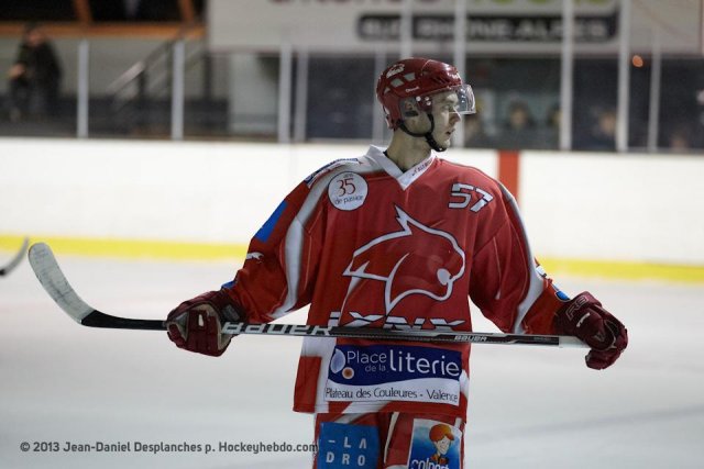 Photo hockey match Valence - Rouen II le 05/01/2013