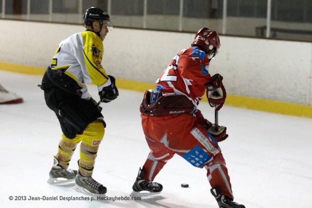 Photo hockey match Valence - Rouen II le 05/01/2013