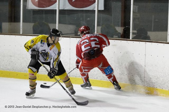 Photo hockey match Valence - Rouen II le 05/01/2013