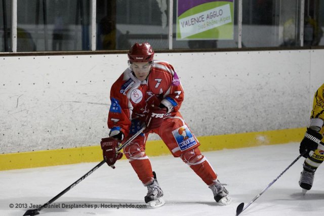 Photo hockey match Valence - Rouen II le 05/01/2013