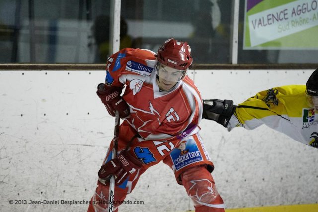 Photo hockey match Valence - Rouen II le 05/01/2013