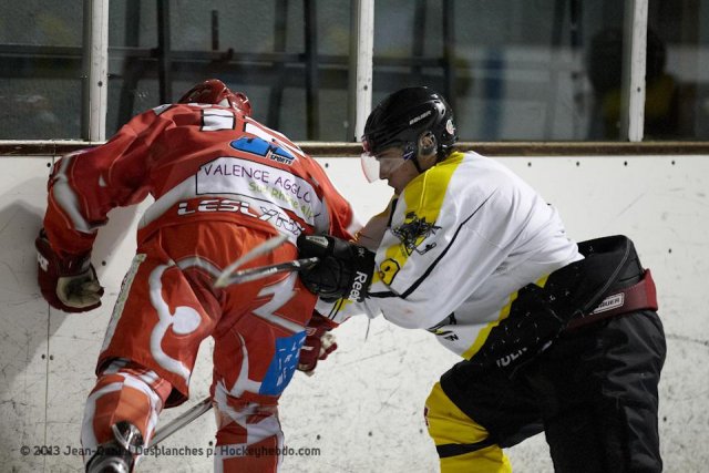 Photo hockey match Valence - Rouen II le 05/01/2013