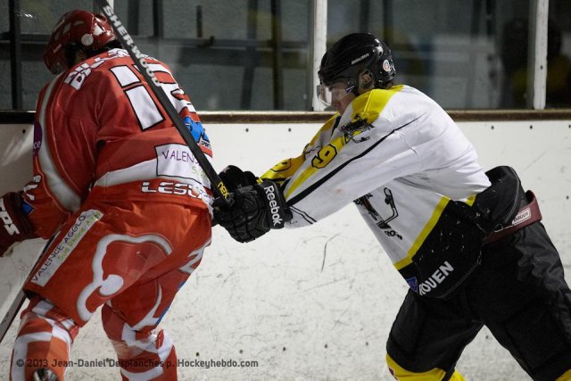 Photo hockey match Valence - Rouen II le 05/01/2013