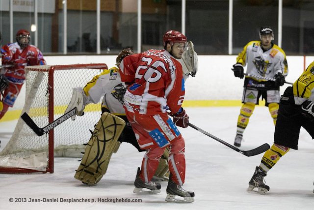Photo hockey match Valence - Rouen II le 05/01/2013
