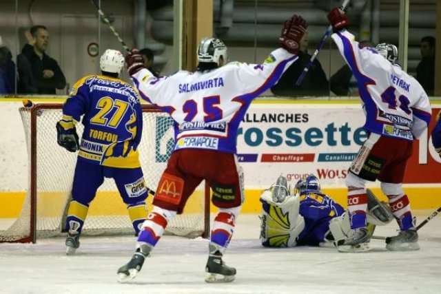 Photo hockey match Chamonix  - Epinal  le 15/11/2008
