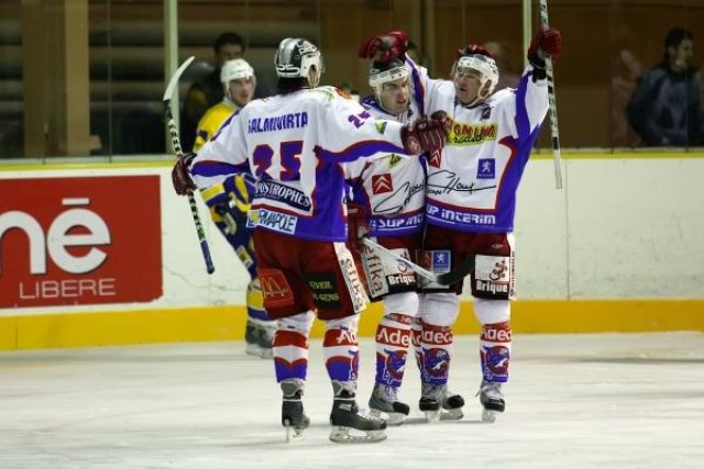 Photo hockey match Chamonix  - Epinal  le 15/11/2008