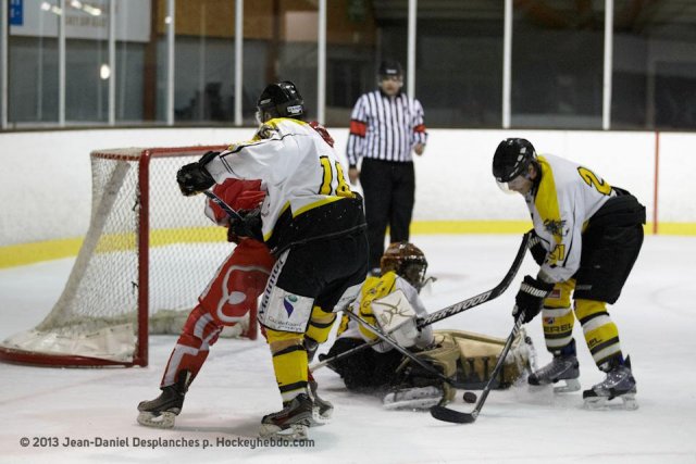 Photo hockey match Valence - Rouen II le 05/01/2013