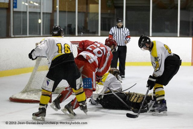 Photo hockey match Valence - Rouen II le 05/01/2013