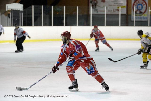 Photo hockey match Valence - Rouen II le 05/01/2013
