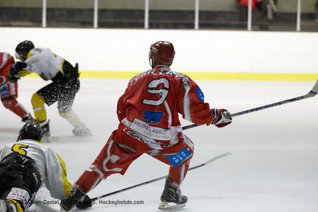 Photo hockey match Valence - Rouen II le 05/01/2013