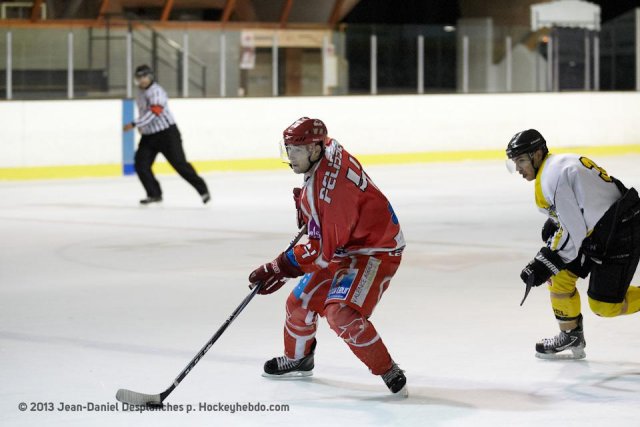 Photo hockey match Valence - Rouen II le 05/01/2013