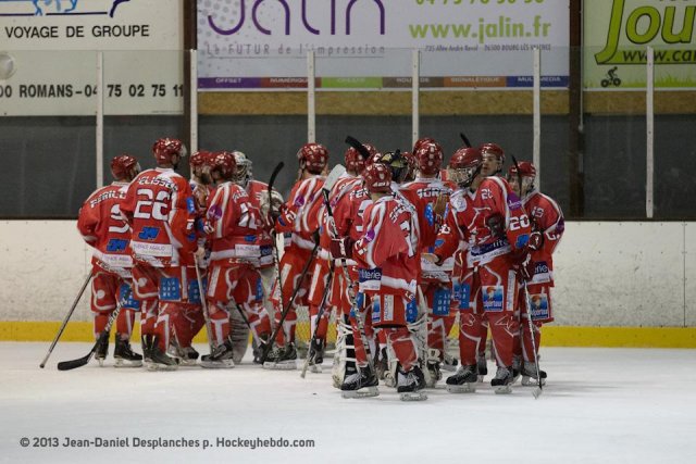 Photo hockey match Valence - Rouen II le 05/01/2013