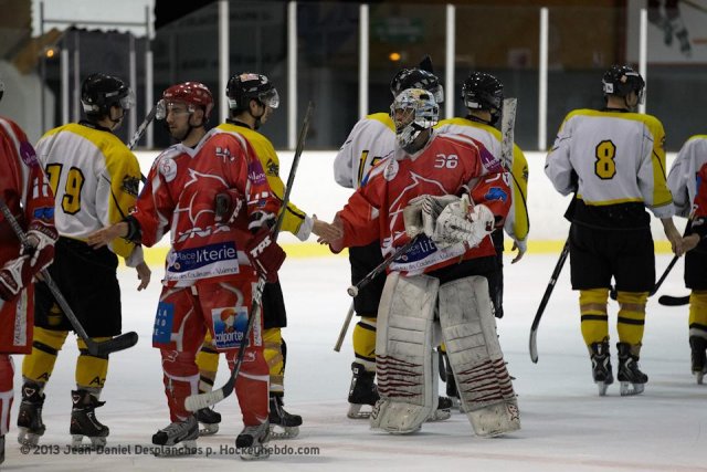 Photo hockey match Valence - Rouen II le 05/01/2013